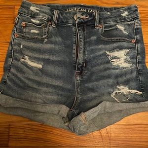 American eagle curvy high rise shortie